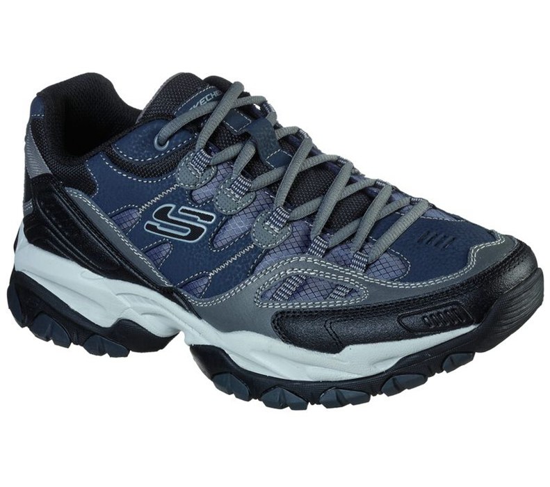 Skechers Sparta 2.0 - Domitia - Mens Sneakers Navy/Grey [AU-BZ8850]